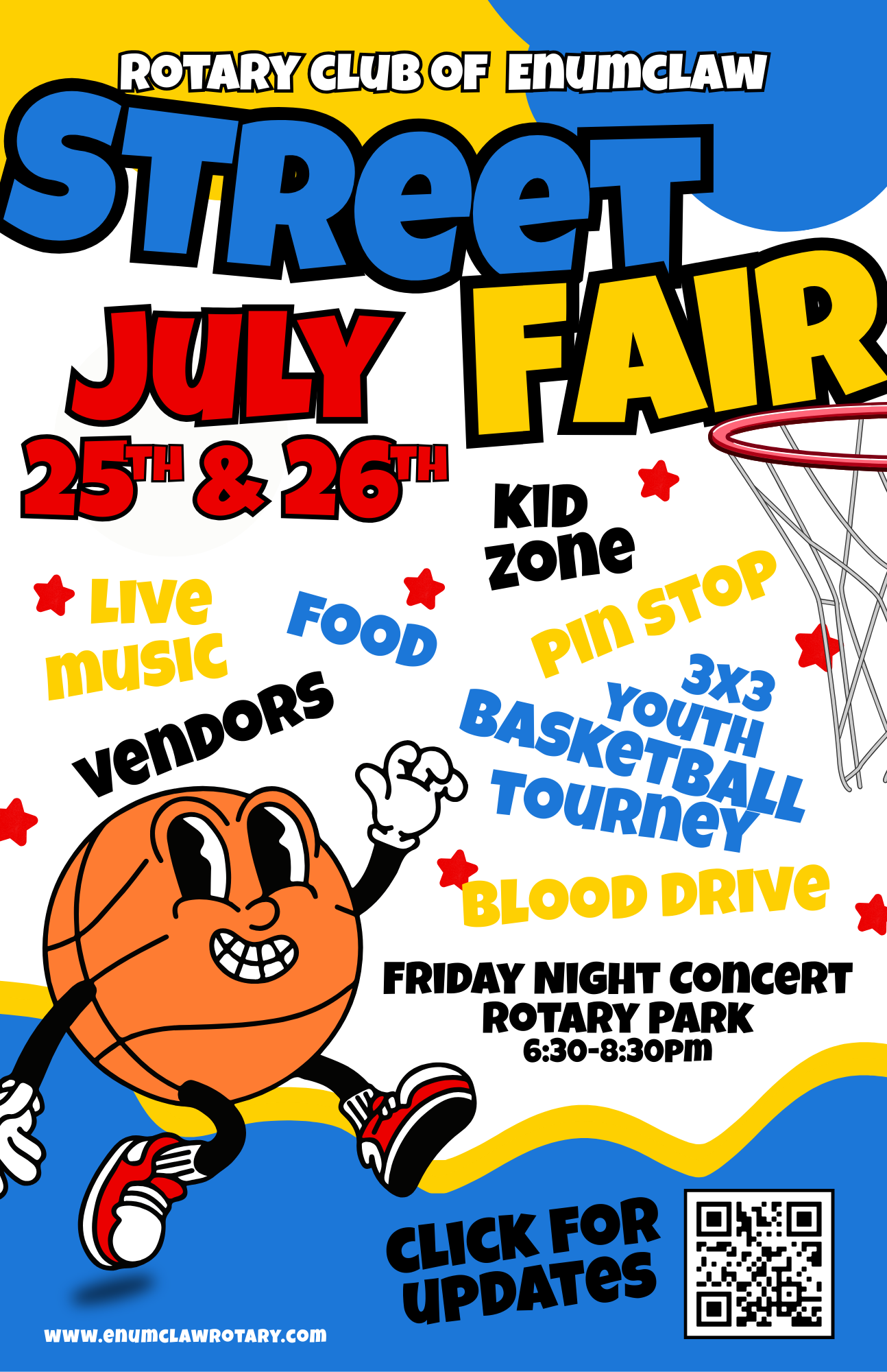 2025-Street-Fair-Flyer Enumclaw street fair