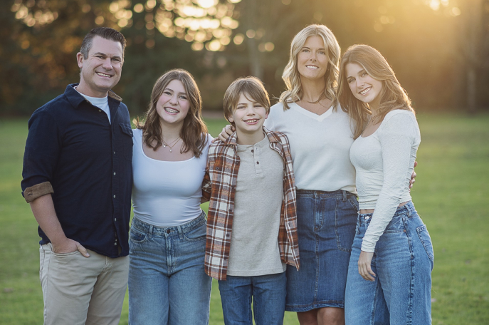 dr. aaron with family
