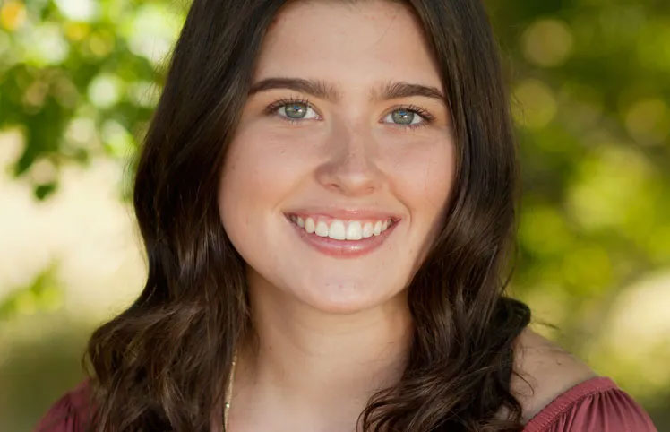 girl with invisalign
